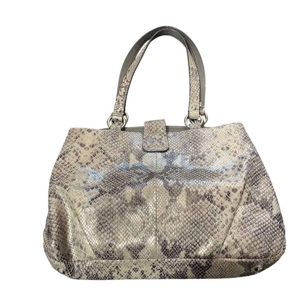 Coach Soho Python Embossed Leather Shoulder Bag S… - image 2